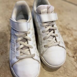 adidas Kids White Sneakers